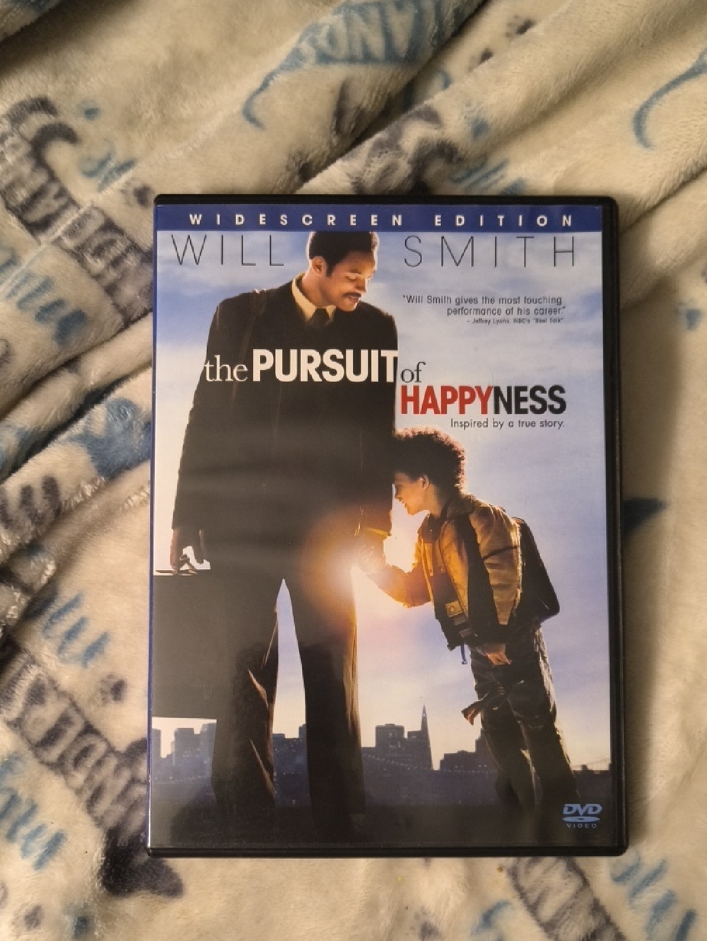The Pursuit of Happyness (Widescreen Edition) DVD - Blue/Black/White